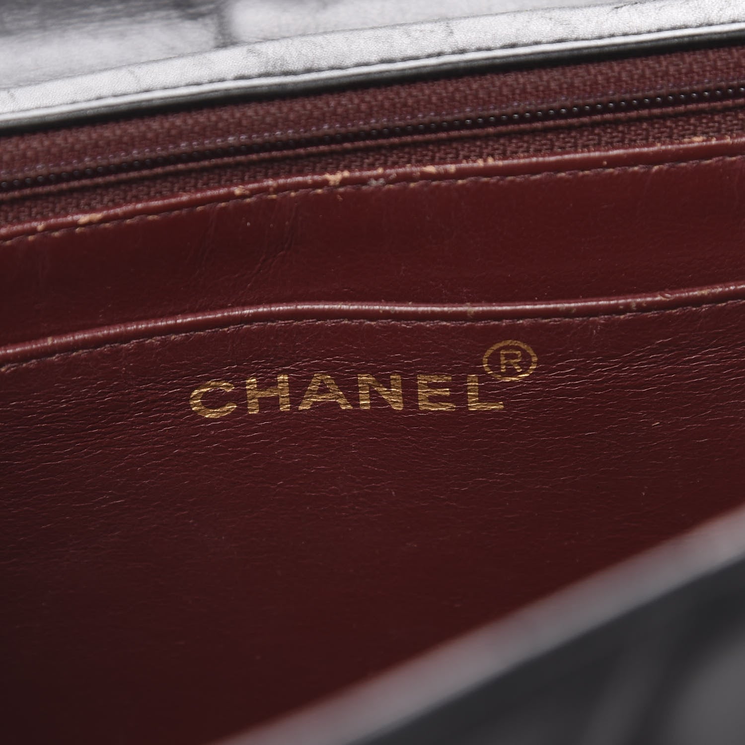 Chanel Lambskin Quilted XL Jumbo Single Flap Black 6 of 19