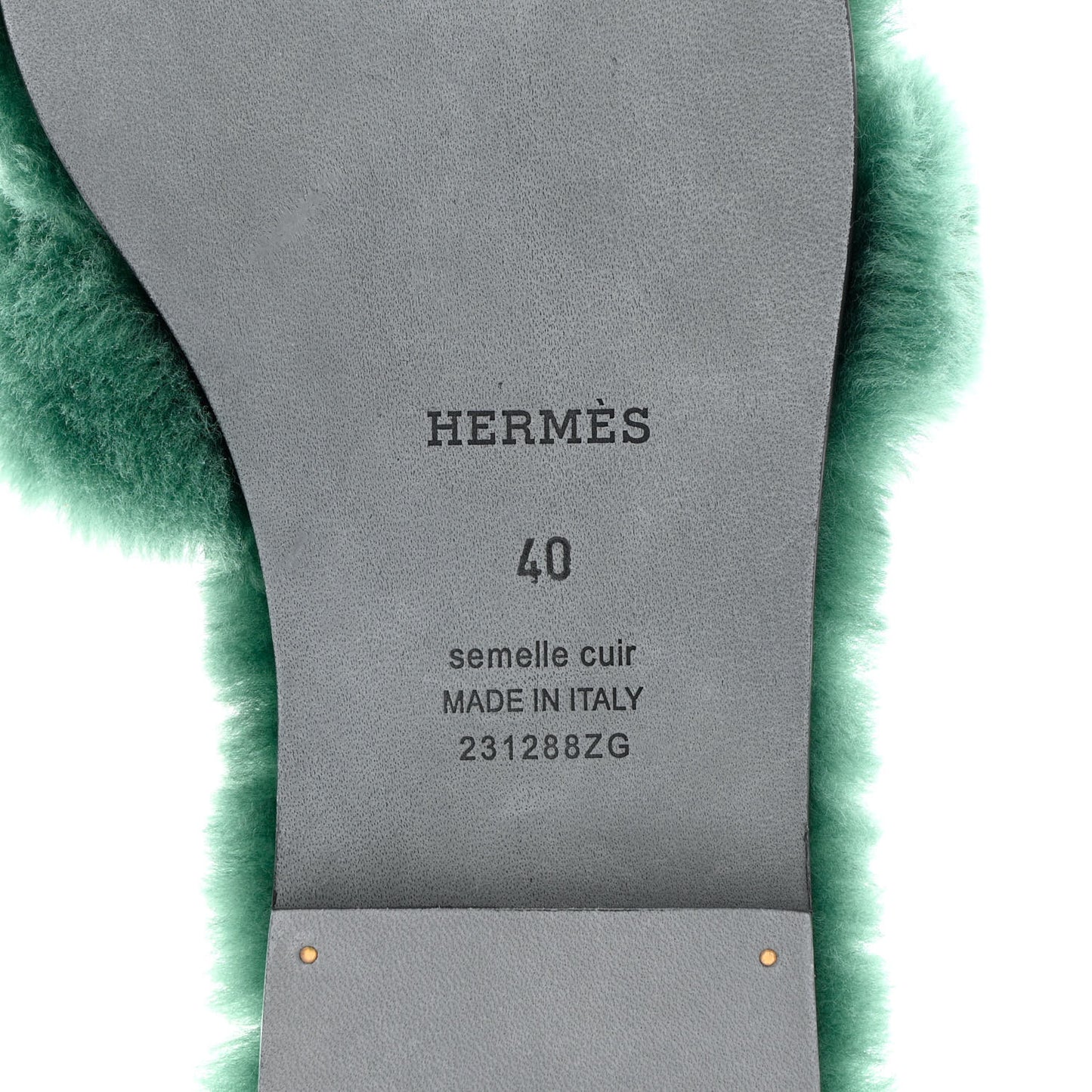 Woolskin Oran Sandals 40 Vert Anglais