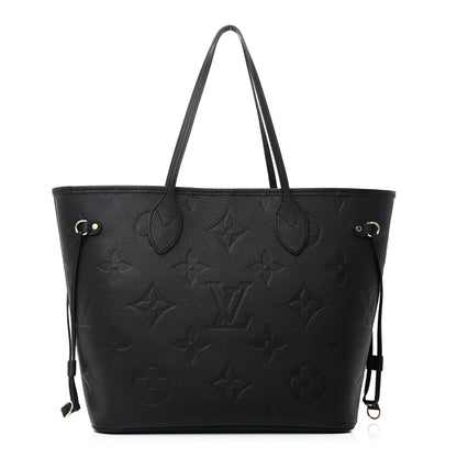 Louis Vuitton Empreinte Monogram Giant Neverfull MM Black 1 of 10
