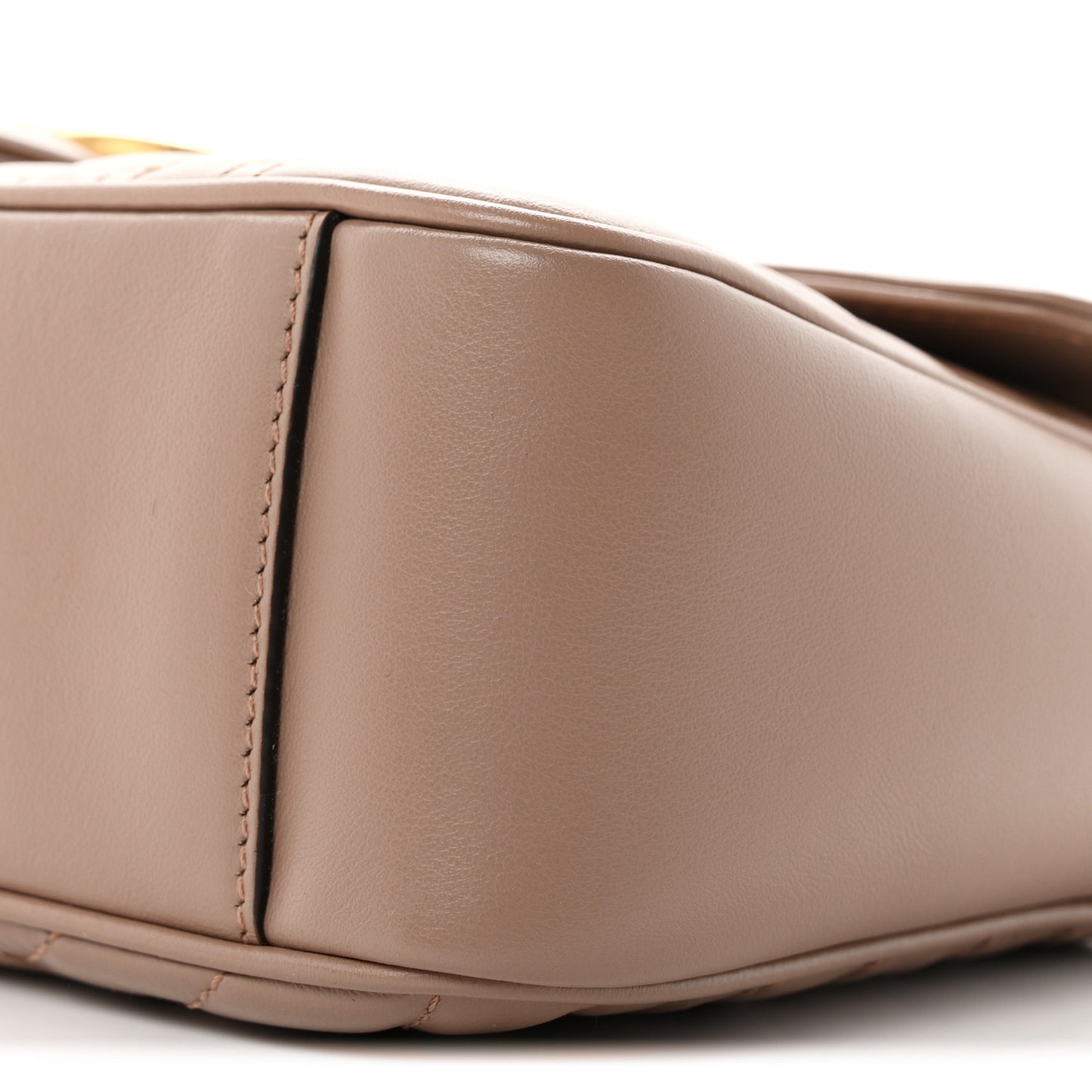 Calfskin Matelasse Small GG Marmont Shoulder Bag Porcelain Rose