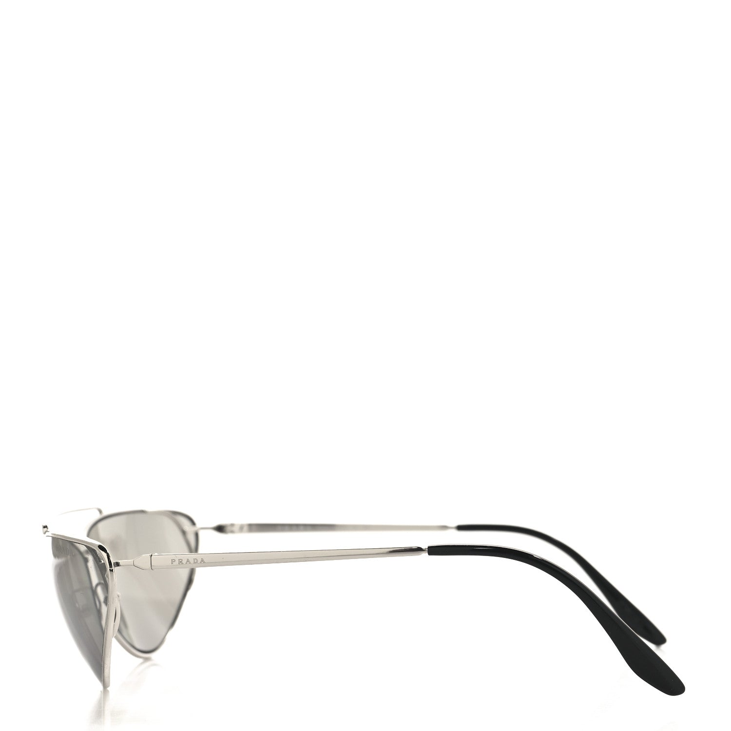 Prada Cat Eye Sunglasses SPR 62V Silver 3 of 6