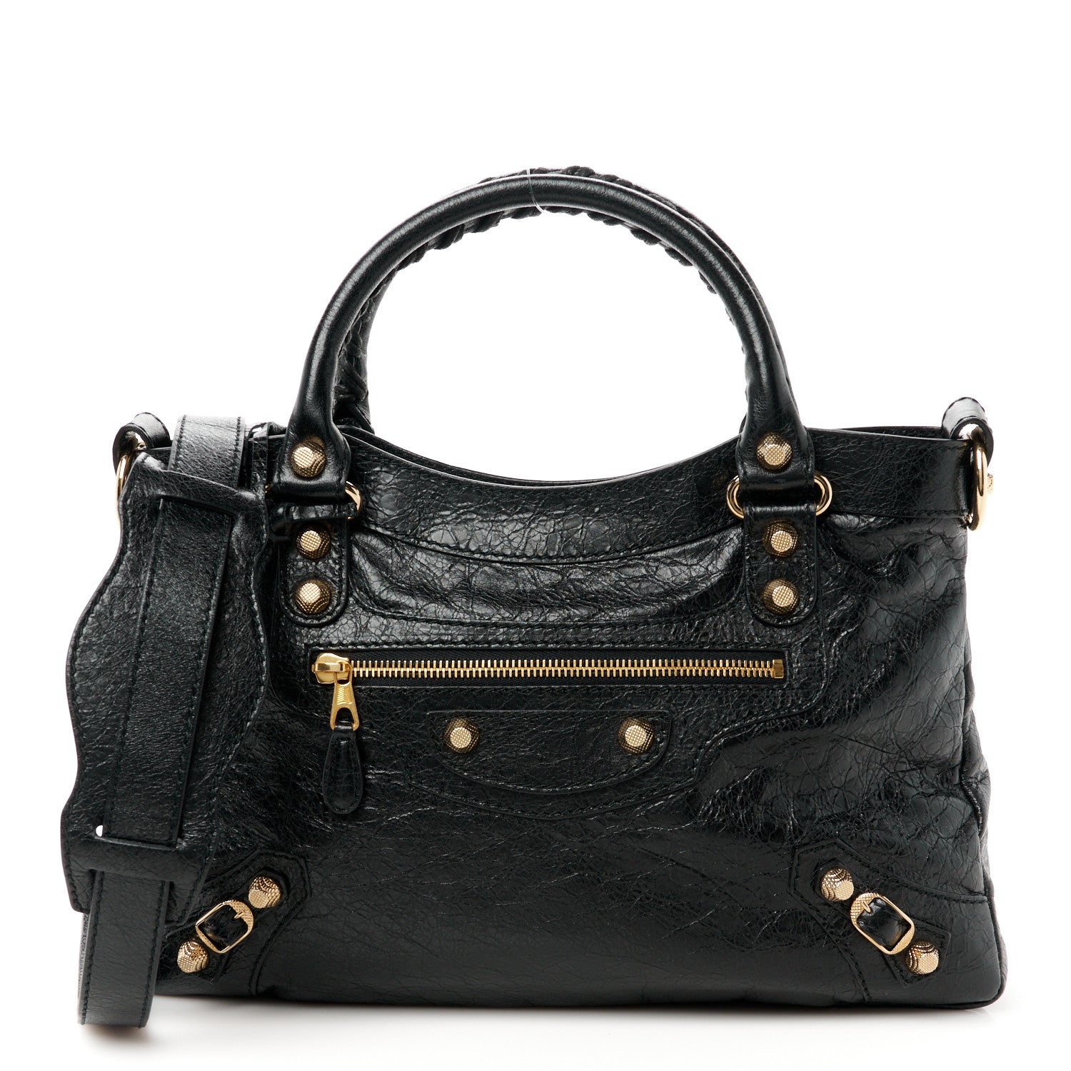 Balenciaga Agneau Giant 12 Gold Hardware Town Black 1 of 11
