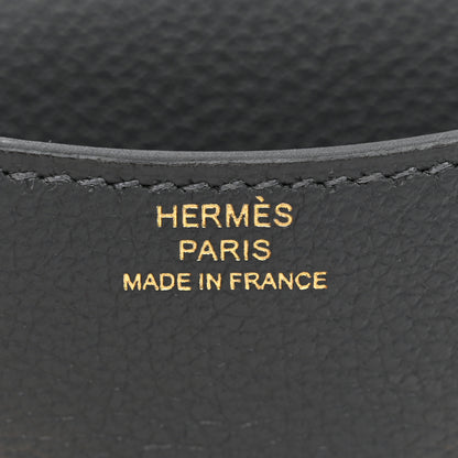 Hermes Evercolor Verso Constance Slim Wallet Ardoise Bleu Glacier 7 of 11