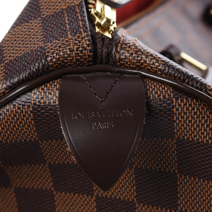 Louis Vuitton Damier Ebene Speedy 30 6 of 9