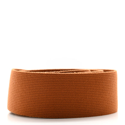 Hermes Toile Taurillon Clemence Shoulder Strap Gold 2 of 4