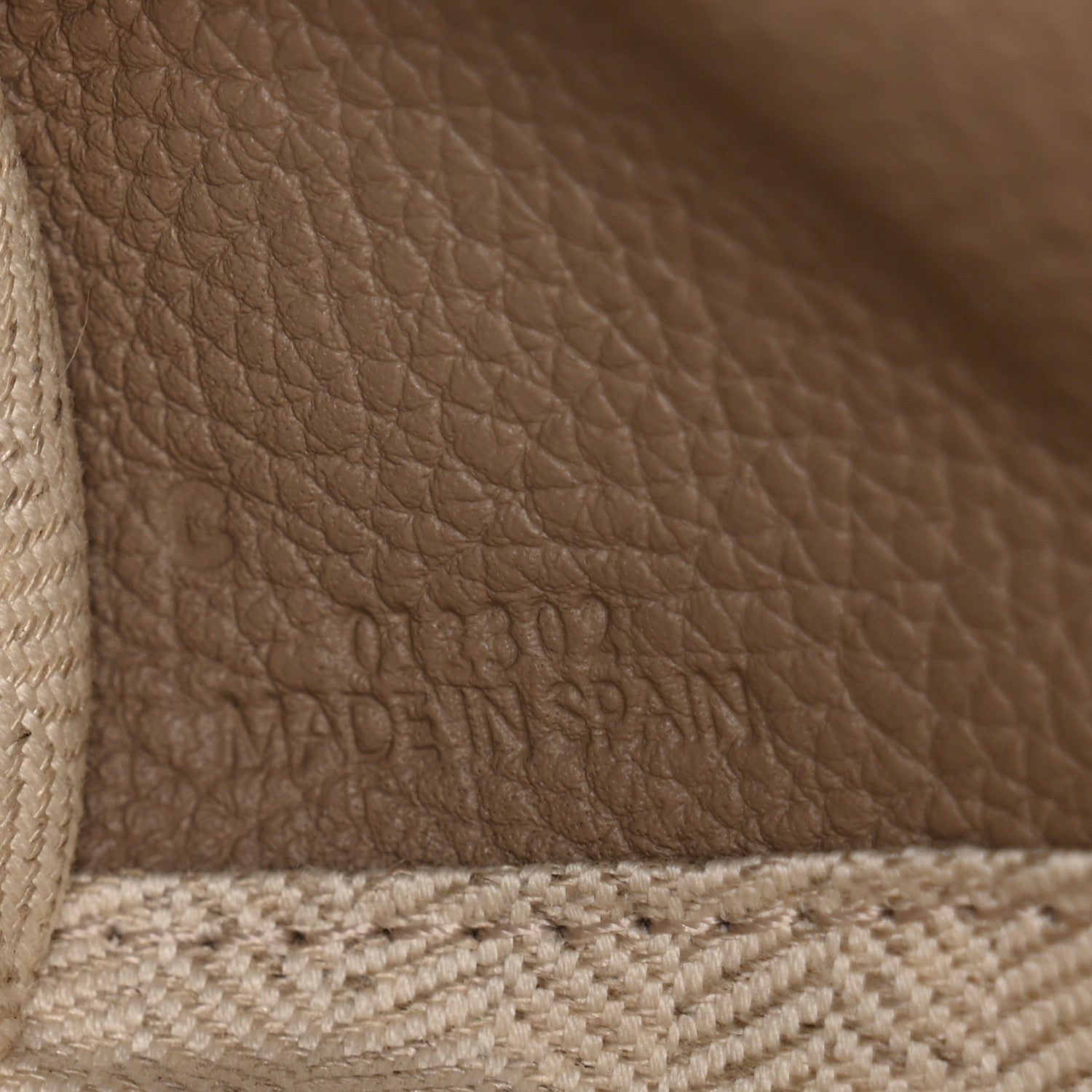 Loewe Grained Calfskin Medium Puzzle Bag Sand 7 of 10