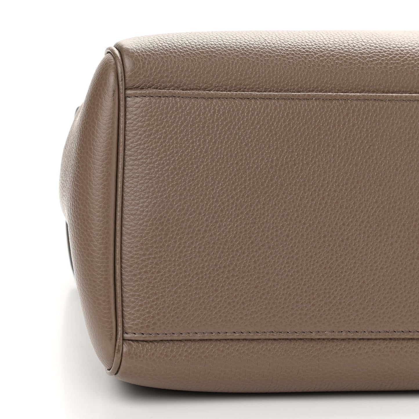 Grained Calfskin Medium Soft 16 Bag Beige