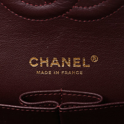 Chanel Lambskin Quilted Medium Double Flap Black 6 of 7
