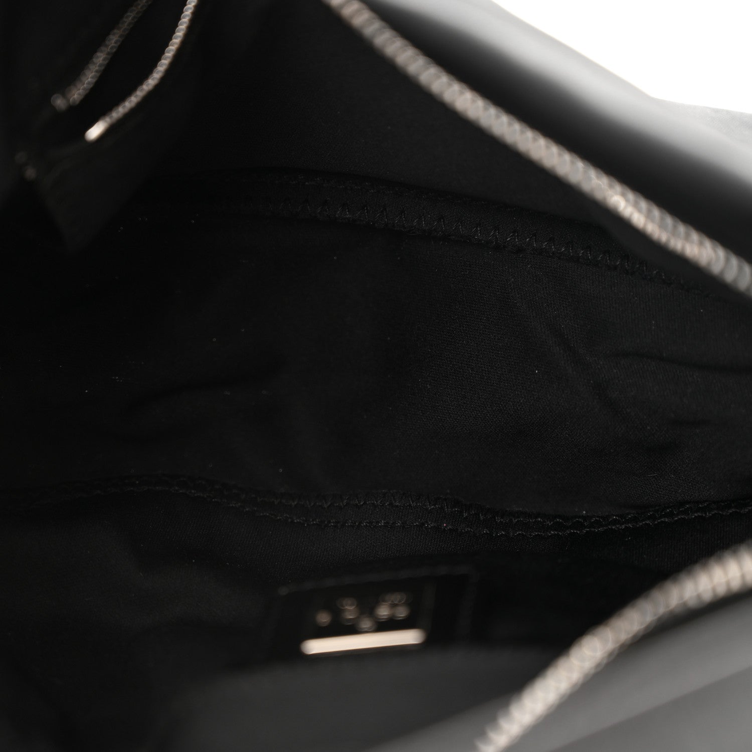 Fendi Neoprene Shoulder Bag Black 5 of 13