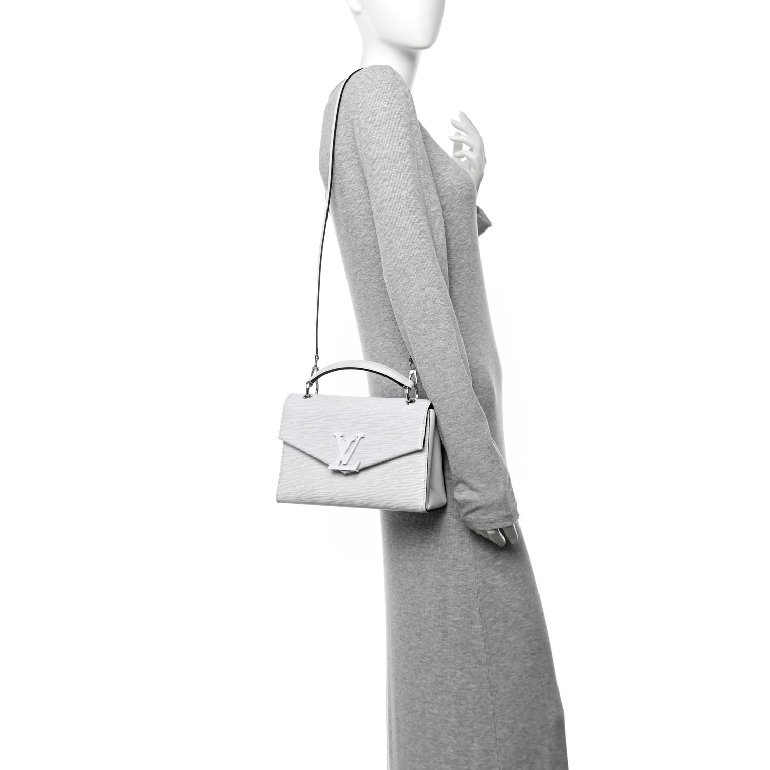 Louis Vuitton Epi Pochette Grenelle White 2 of 11