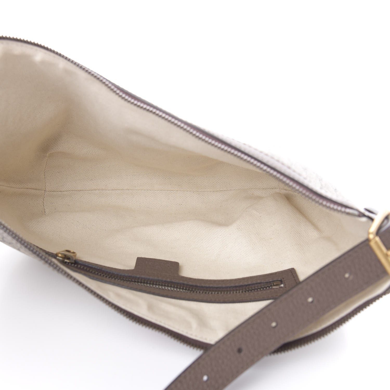 Gucci GG Supreme Monogram Web Small Ophidia Half Moon Hobo Brown 5 of 10