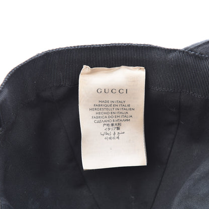 Gucci Monogram Web Baseball Hat M Black 7 of 8
