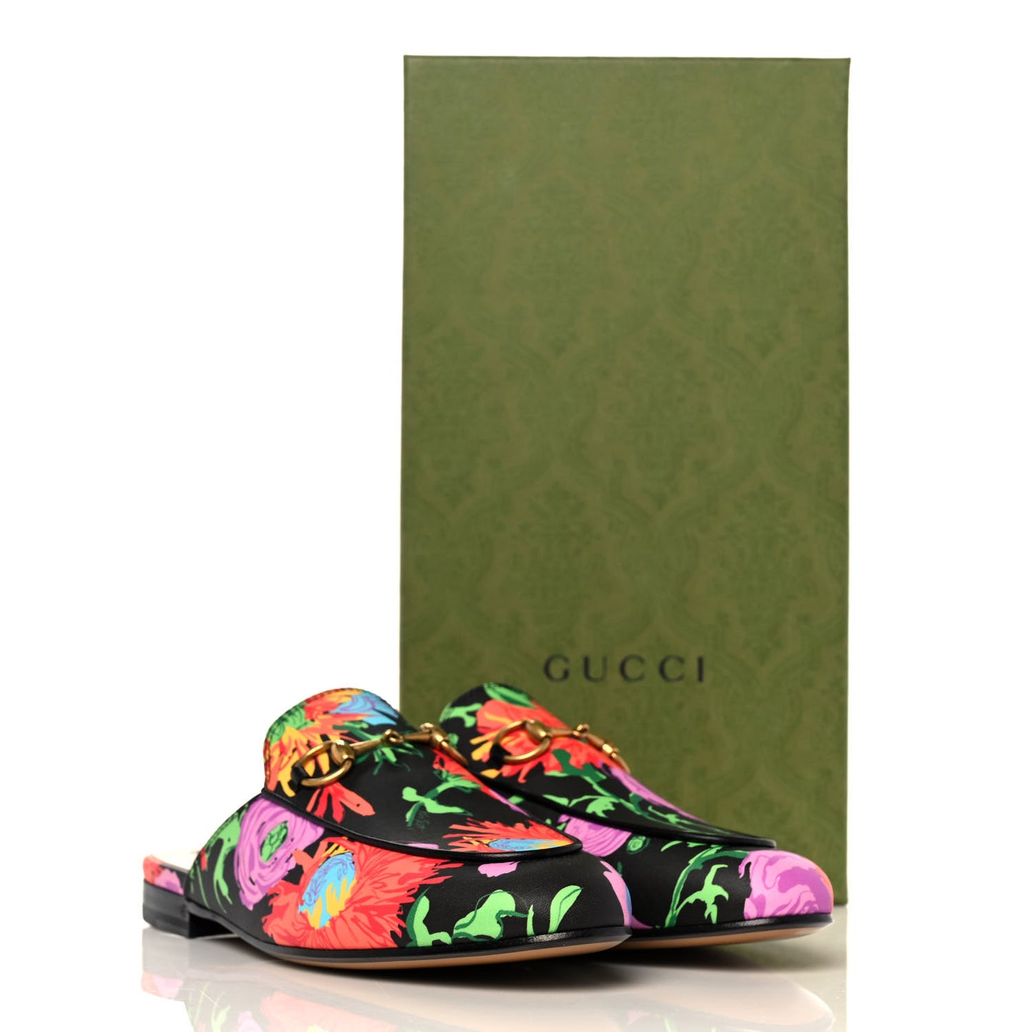 X KEN SCOTT Canvas Infinity Jenni Women's Princetown Slippers 35.5 Black Pink