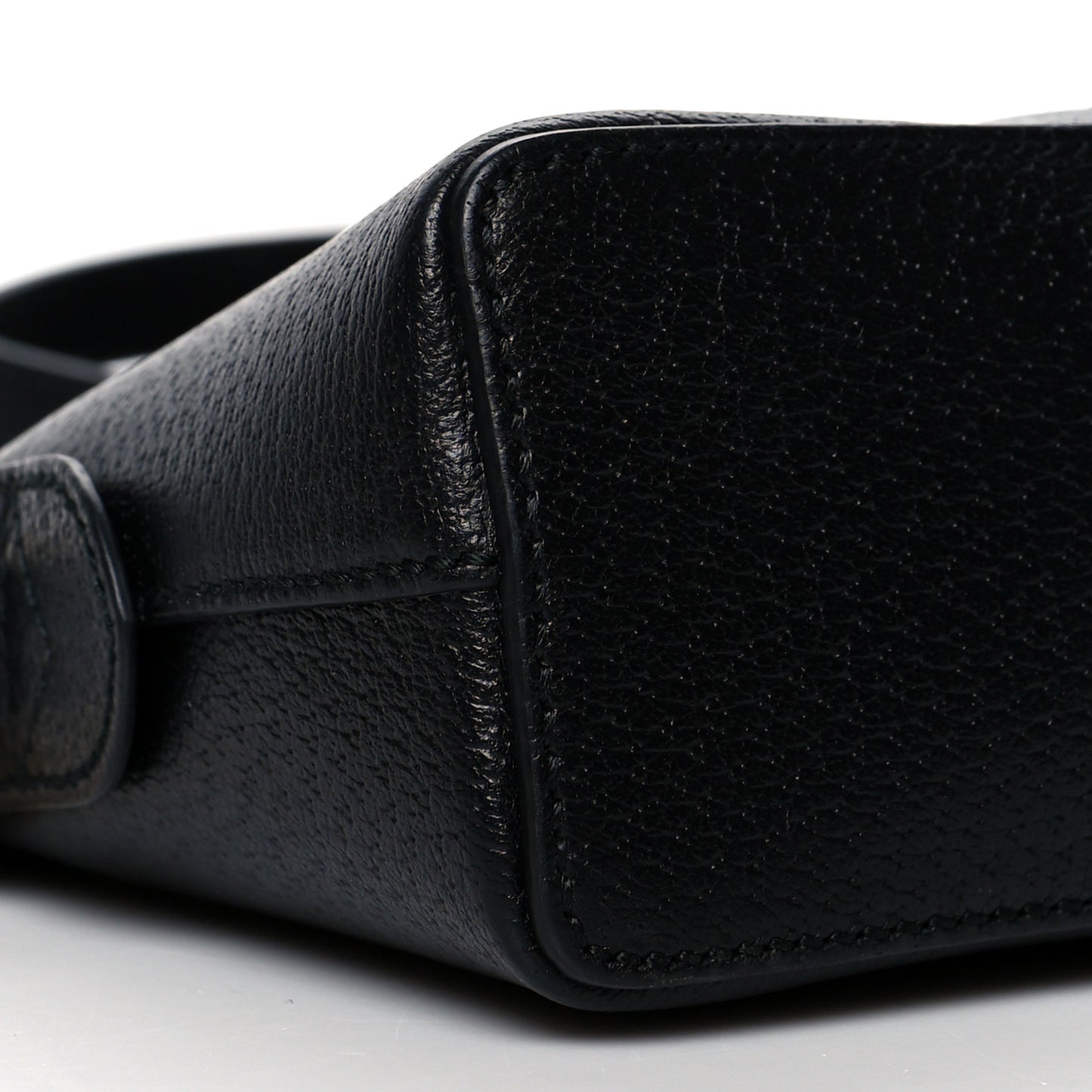 Calfskin GG Web Small Ophidia Dome Shoulder Bag Black