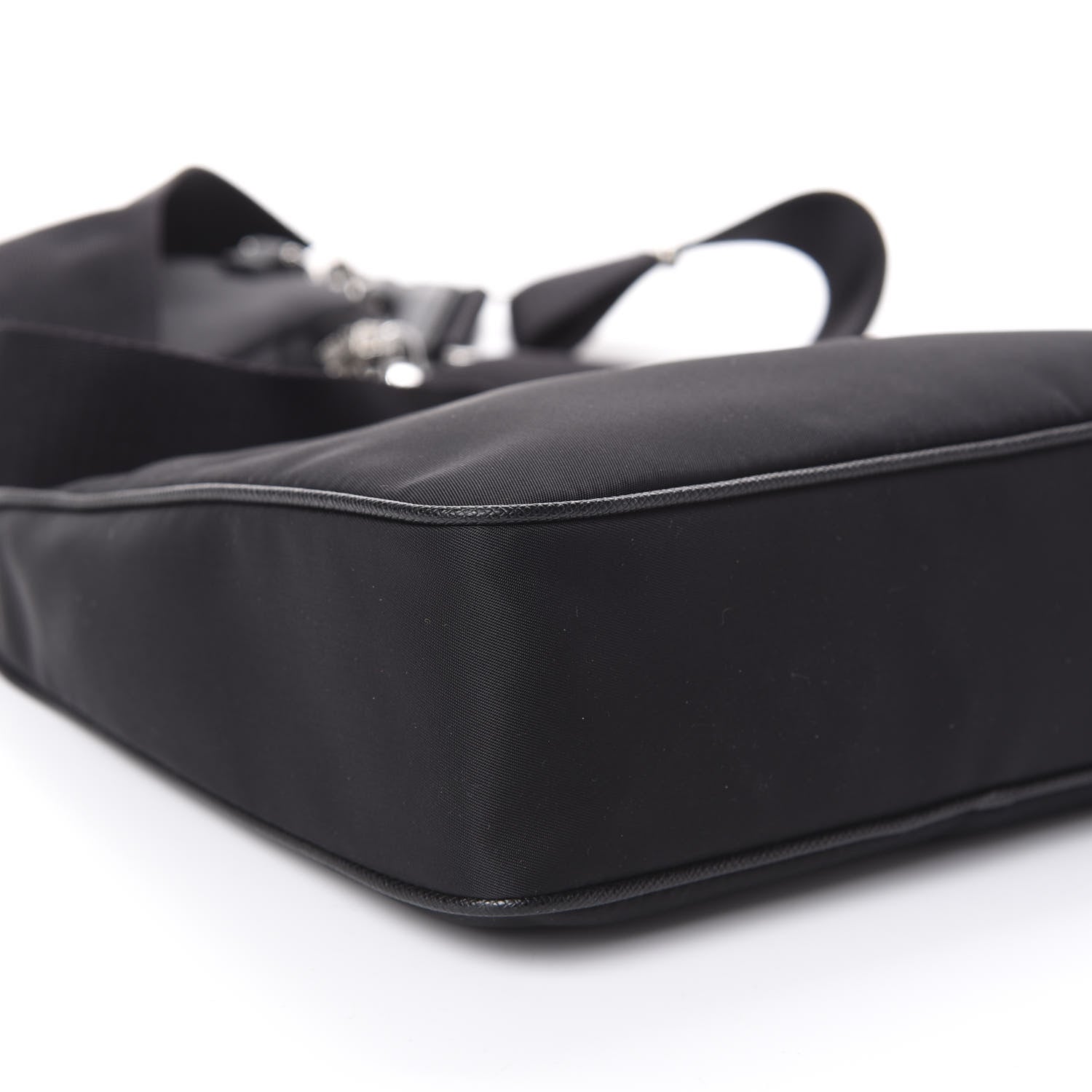 Prada Nylon Re-Edition 2005 Shoulder Bag Black 8 of 9