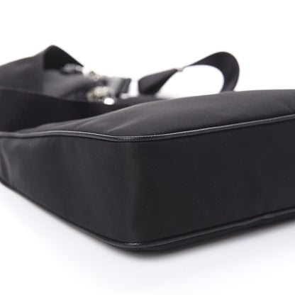 Prada Nylon Re-Edition 2005 Shoulder Bag Black 8 of 9