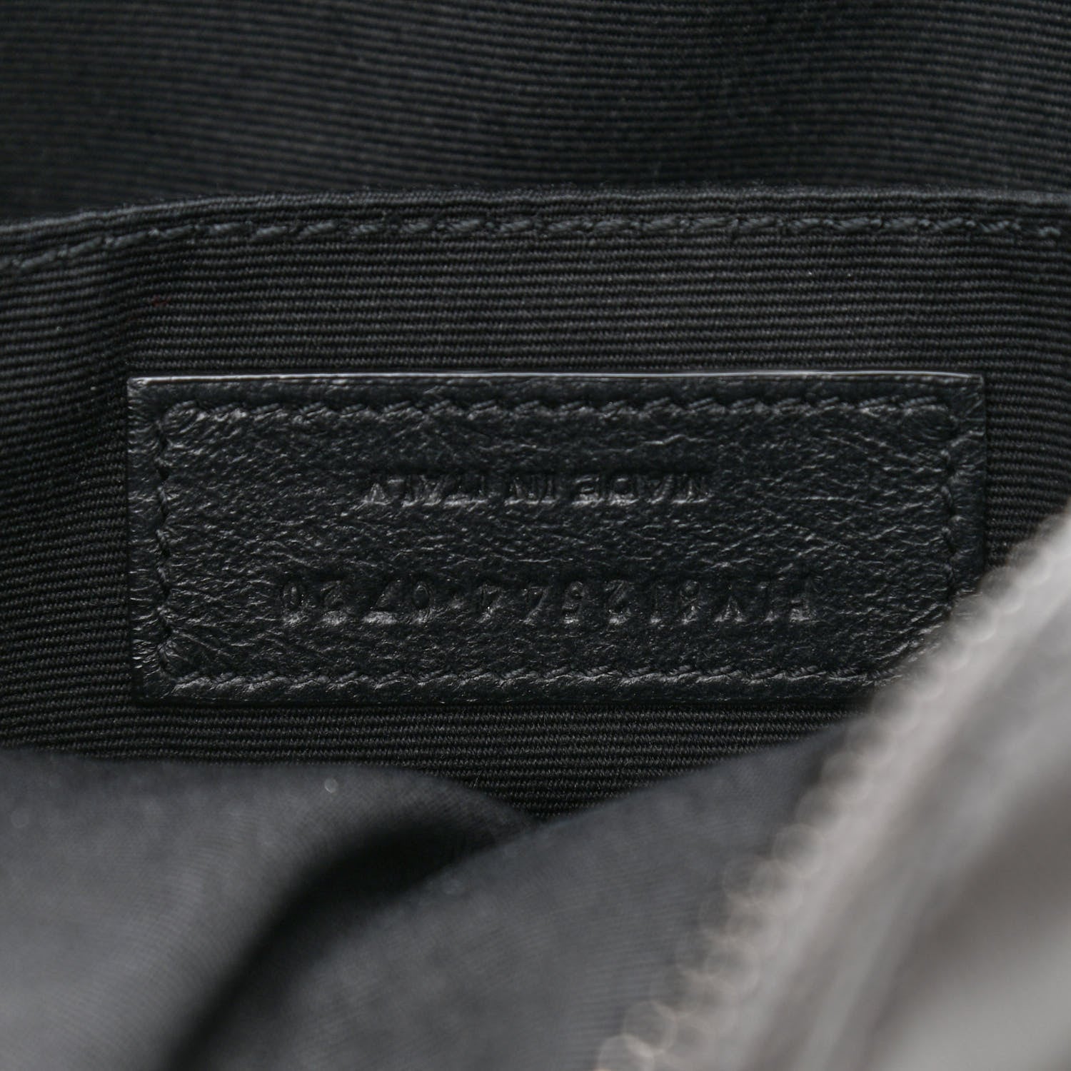 Saint Laurent Calfskin Matelasse Monogram Lou Camera Bag Sea Pebble 7 of 14