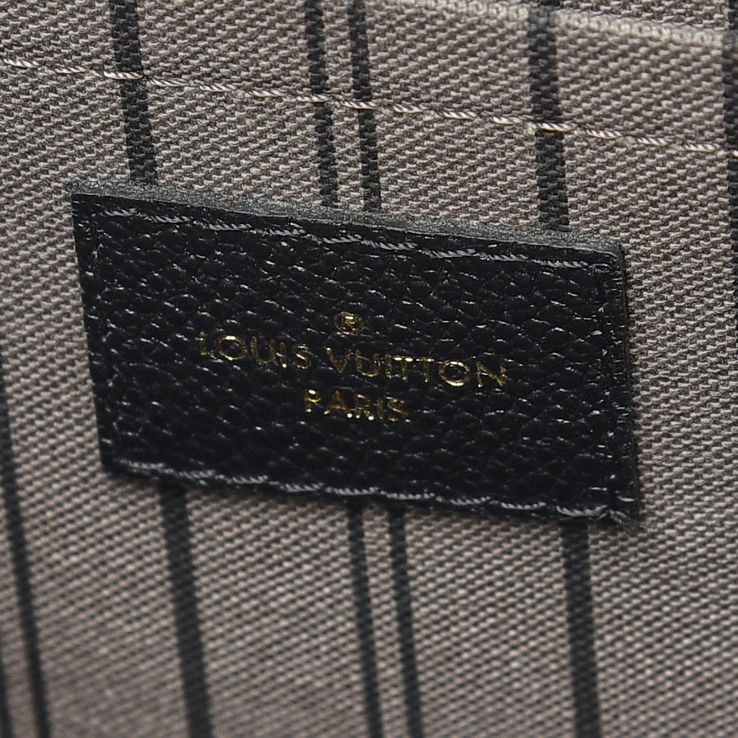 Louis Vuitton Empreinte Montaigne GM Black 9 of 10