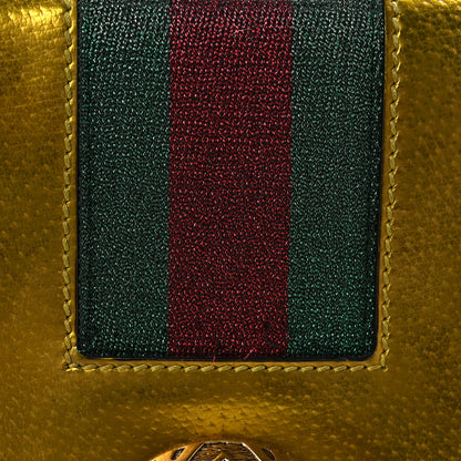 Gucci Metallic Calfskin Medium Dionysus Shoulder Bag Yellow 10 of 13
