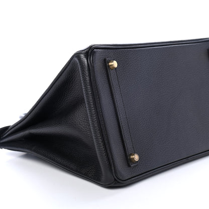 Hermes Ardennes Birkin 35 Black 8 of 9
