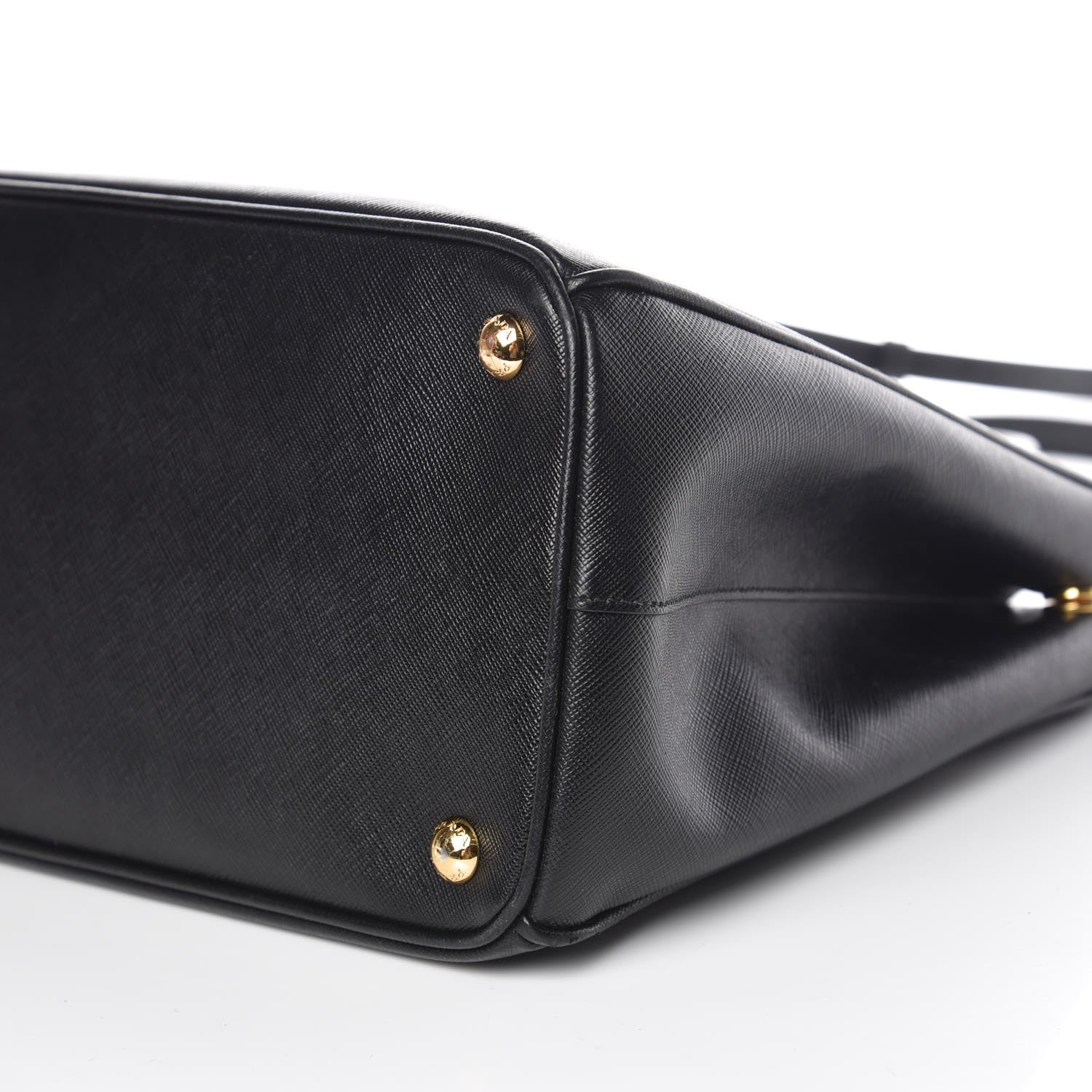 Prada Saffiano Medium Galleria Double Zip Tote Black 7 of 15