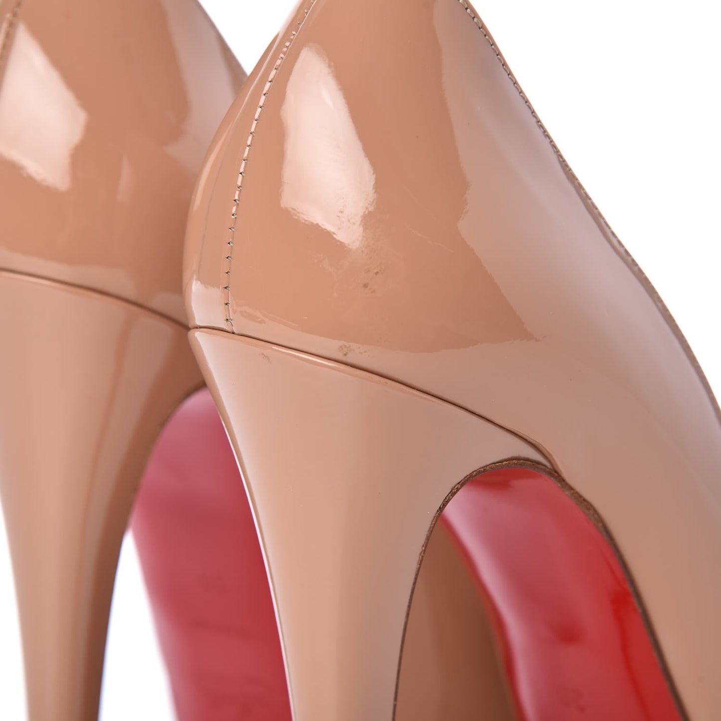 Patent Lady Peep 150 Pumps 39 Nude