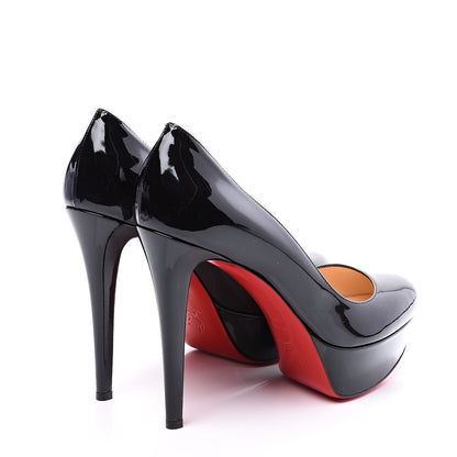 Christian Louboutin Patent Bianca 120 Pumps 39.5 Black 4 of 9