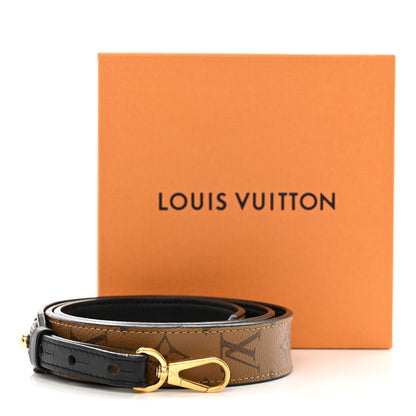 Louis Vuitton Reverse Monogram Bandouliere Shoulder Strap XL Black 5 of 5