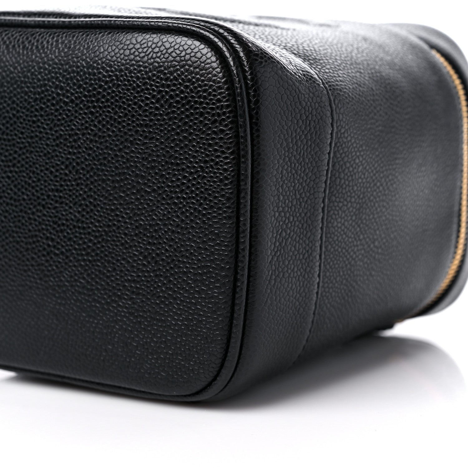 Chanel Caviar Vanity Cosmetic Case Black 10 of 13
