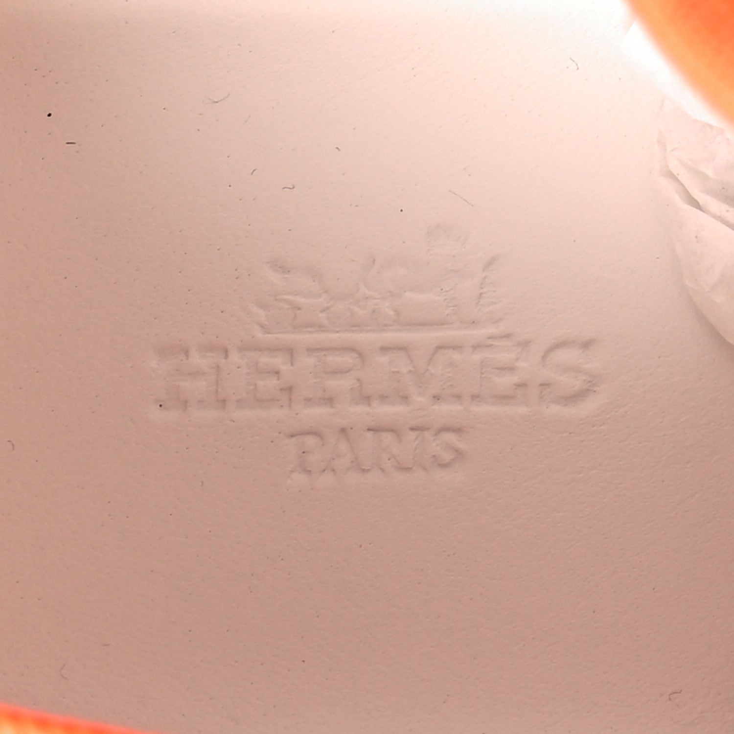 Hermes Knit Calfskin Depart Sneakers 37 White 7 of 8