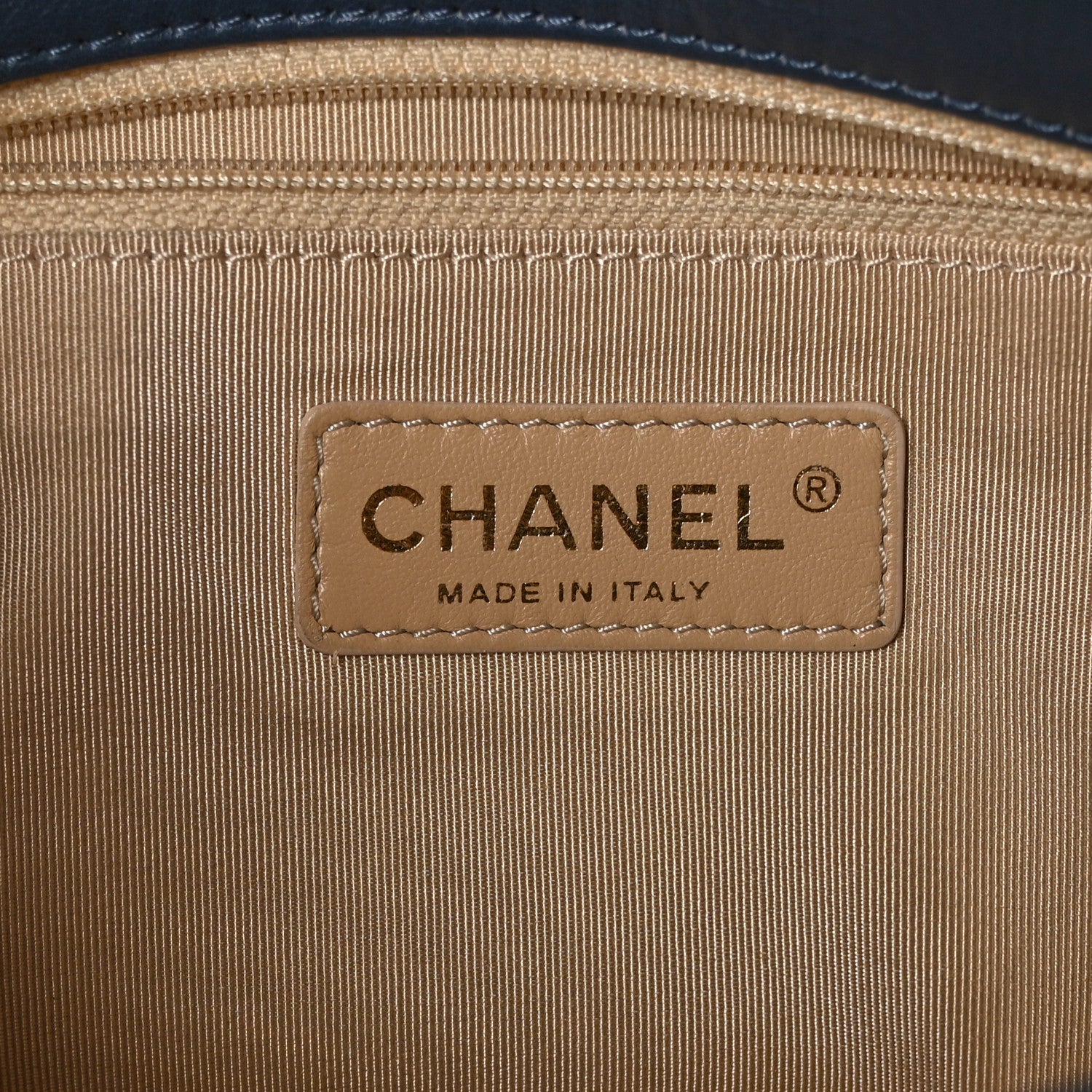 Chanel Calfskin Quilted Medium CC Crown Flap Blue 8 of 10