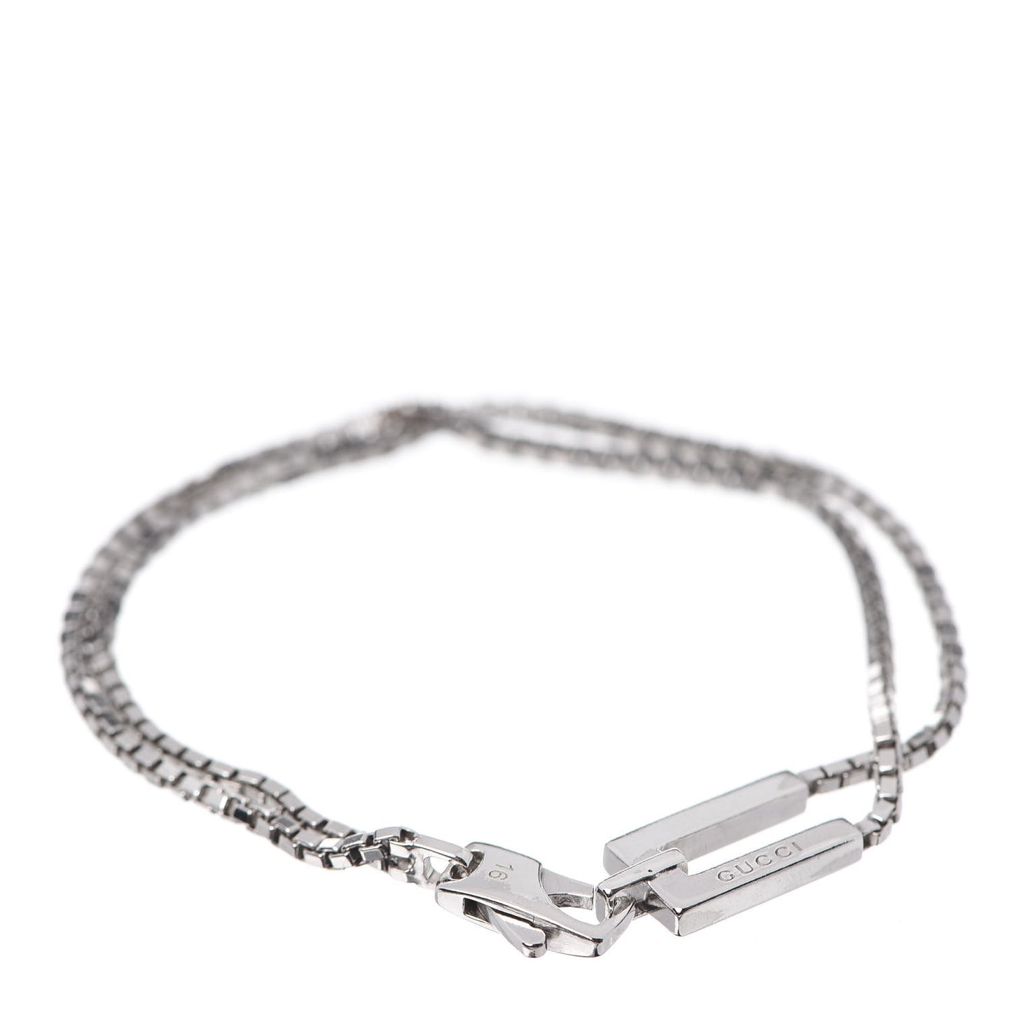 Sterling Silver Double Chain Bracelet