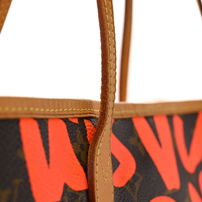 Louis Vuitton Monogram Graffiti Neverfull GM Orange 10 of 10