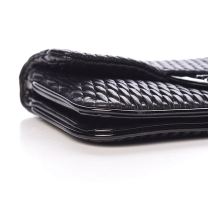 Chanel Vinyl Lambskin Quilted Shoulder Flap Black 9 of 10