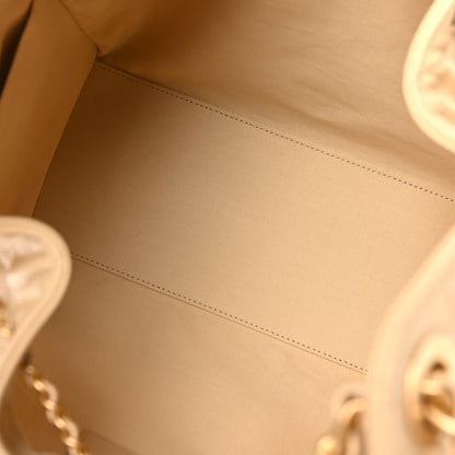 Chanel Caviar Quilted Medium Chanel 25 Handbag Beige 5 of 10