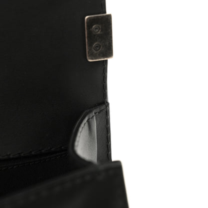 Chanel Calfskin Stitched Medium Boy Flap Black 11 of 11