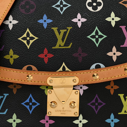 Louis Vuitton Monogram Multicolor Sologne Black 8 of 11