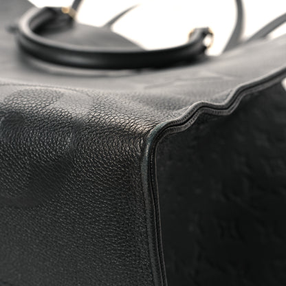 Louis Vuitton Empreinte Monogram Giant Onthego GM Black 9 of 12