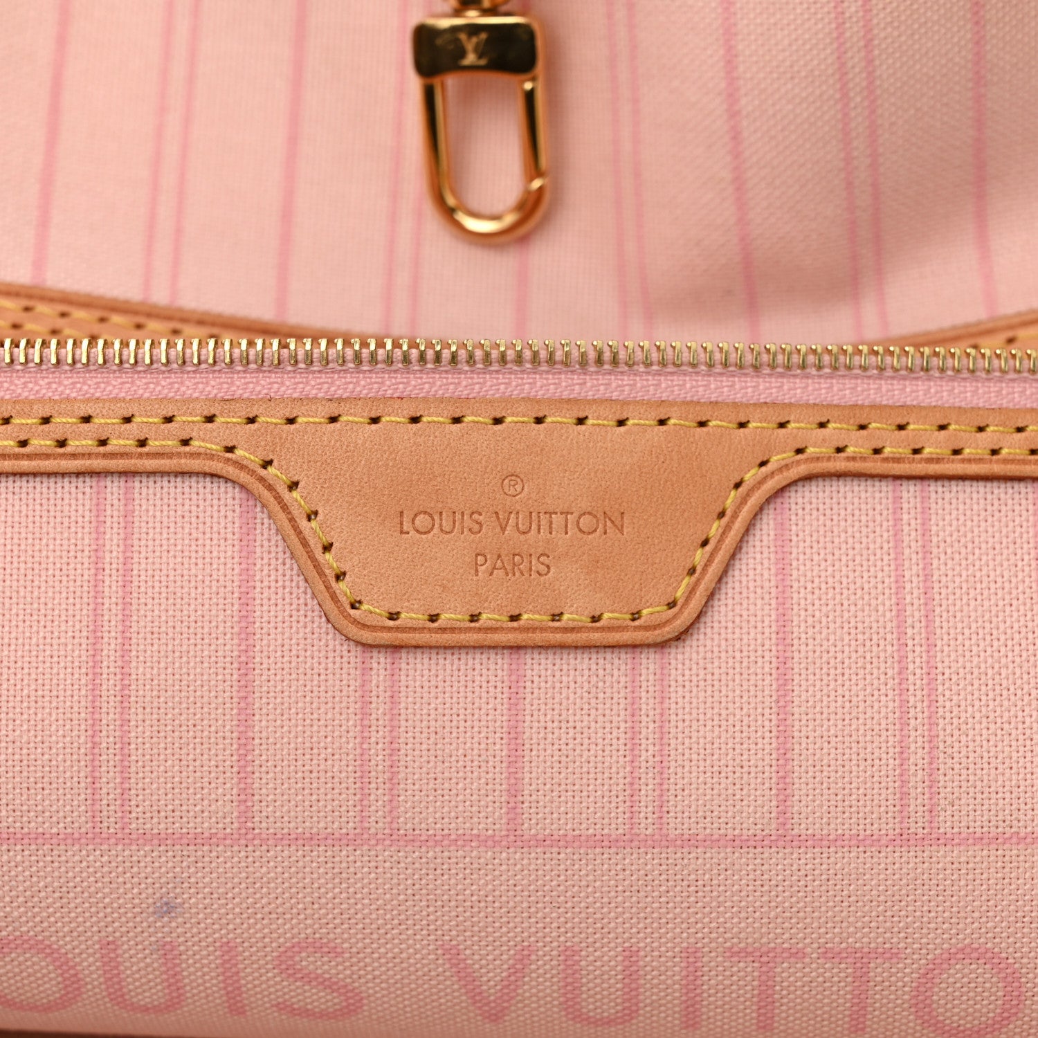 Louis Vuitton Damier Azur Neo Neverfull GM Rose Ballerine 7 of 12