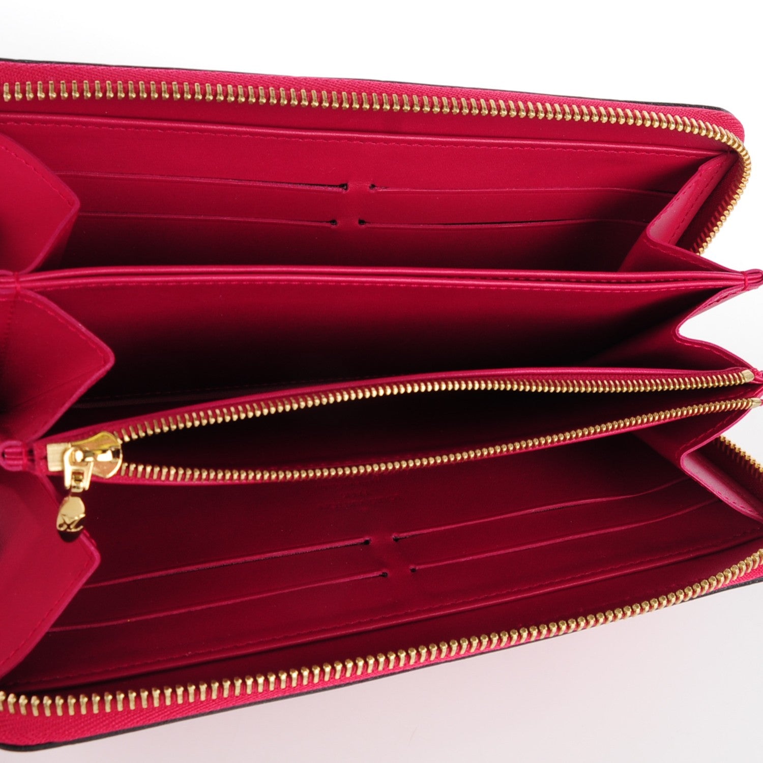 Louis Vuitton Vernis Zippy Wallet Rose Indien 5 of 8