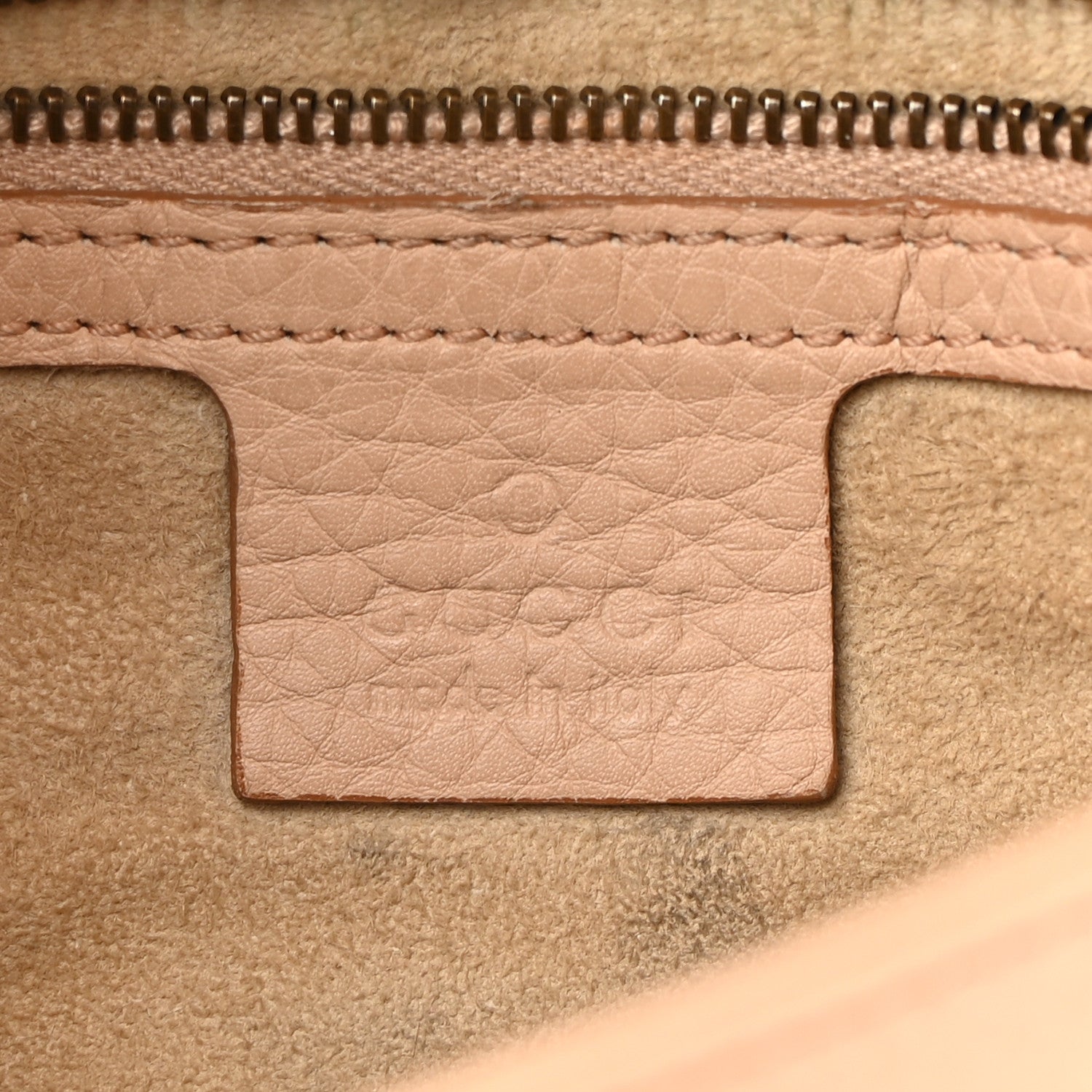 Gucci Calfskin Medium 1973 Chain Shoulder Bag Camelia 6 of 12