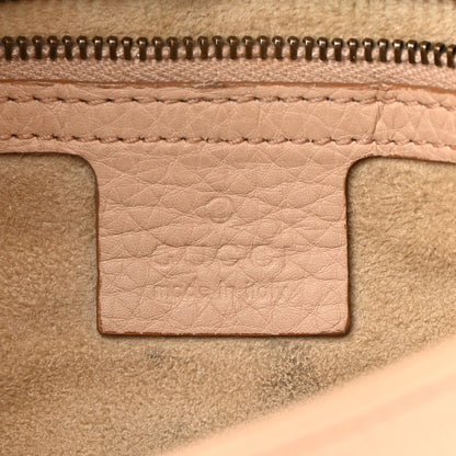 Gucci Calfskin Medium 1973 Chain Shoulder Bag Camelia 6 of 12