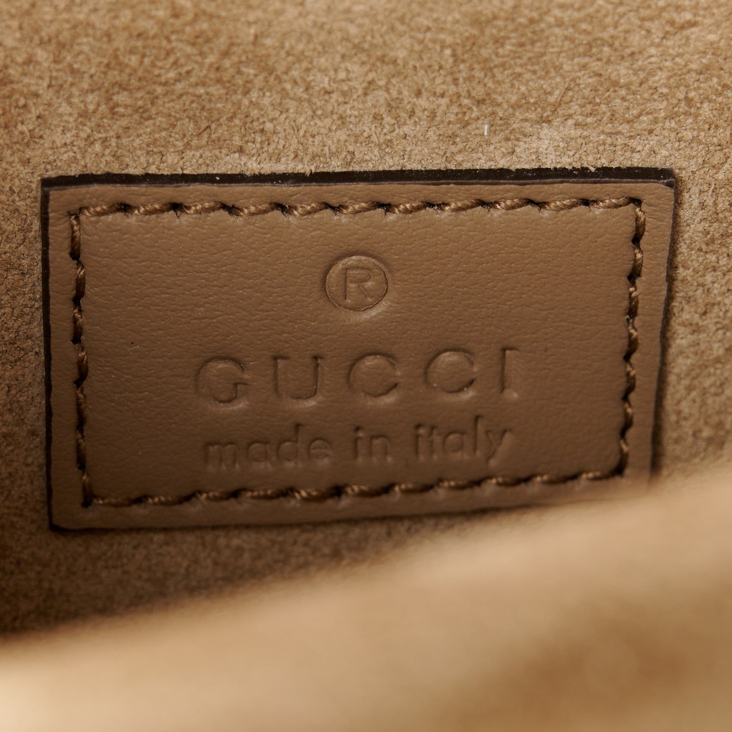 GG Supreme Monogram Mini Dionysus Top Handle Bag Taupe