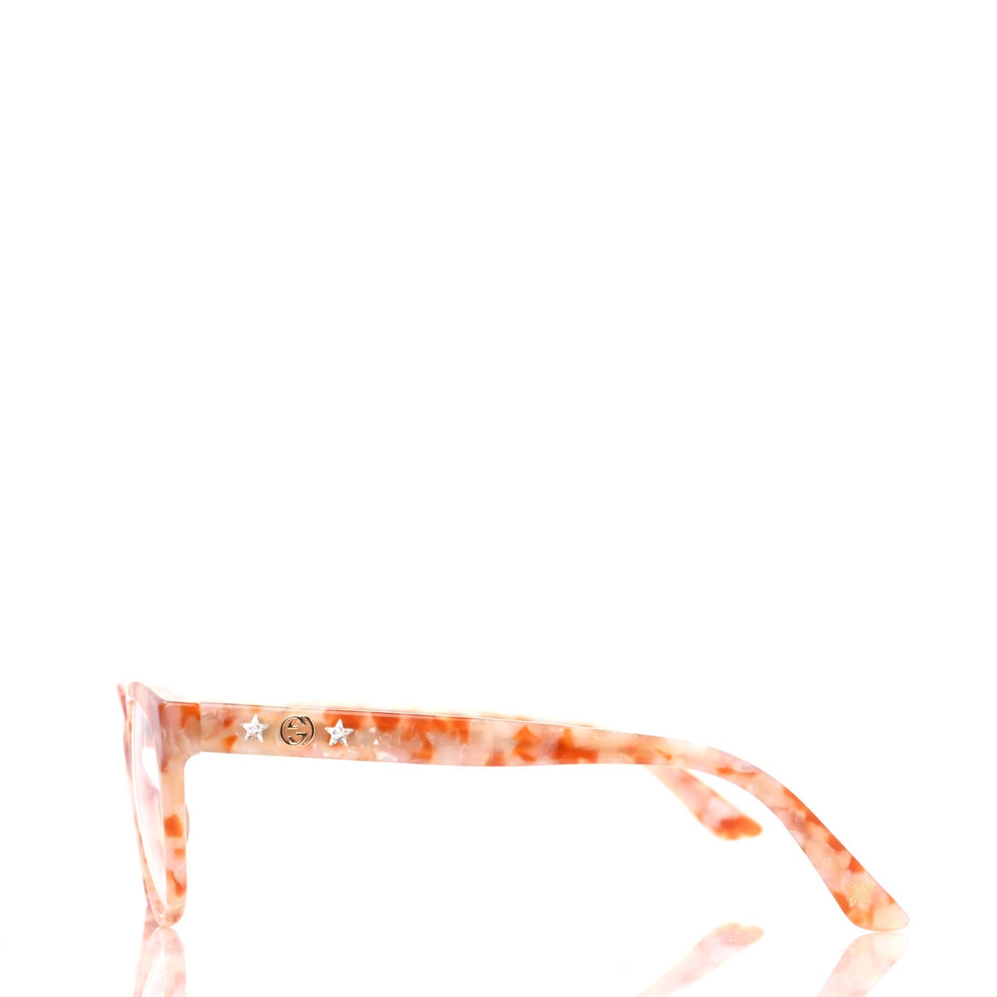 Acetate Stars Sunglasses GG0211 Orange