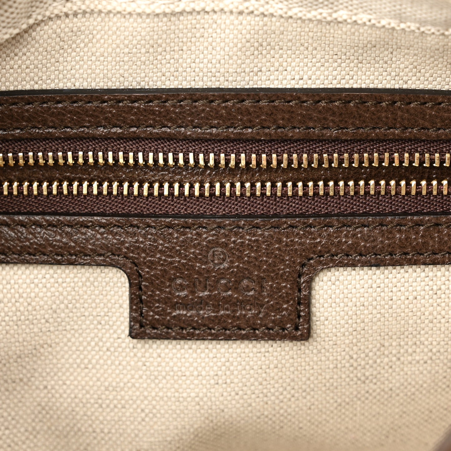 GG Supreme Monogram Textured Dollar Calfskin Web Studded Mini Ophidia Flap Shoulder Bag Beige Ebony New Acero