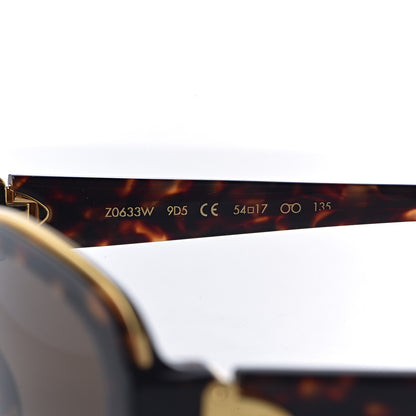 Louis Vuitton Soupcon Oval Sunglasses Z0633W Dark Tortoise 6 of 9