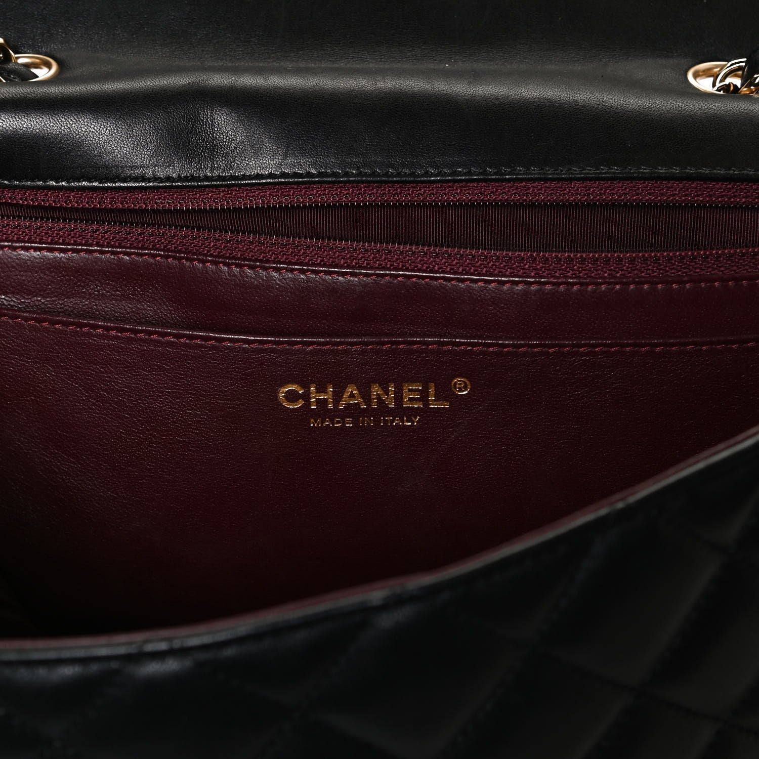 Chanel Lambskin Quilted Jumbo Single Flap Black 8 of 11