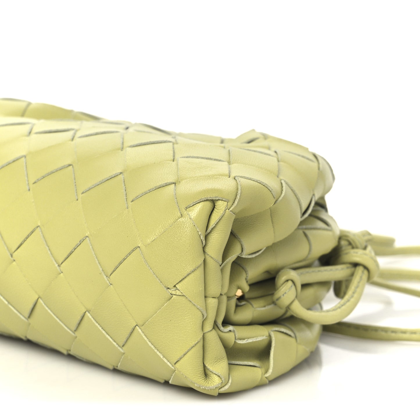 Nappa Intrecciato The Mini Pouch Kiwi