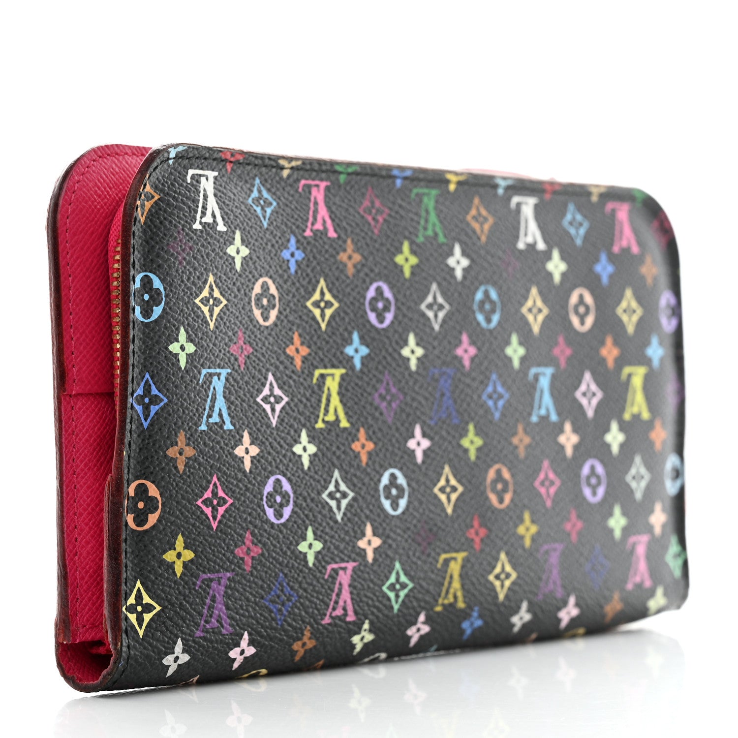 Louis Vuitton Monogram Multicolor Insolite Wallet Black Grenade 3 of 9