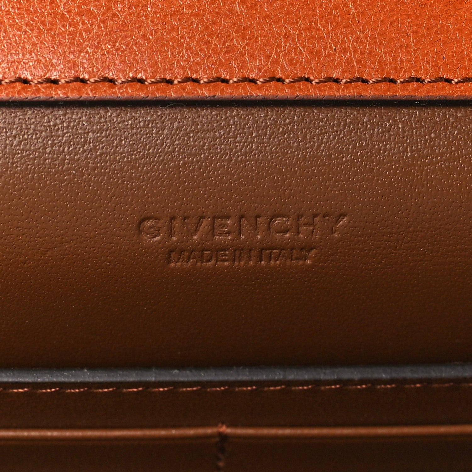 Givenchy Goatskin Suede Small GV3 Shoulder Bag Amber Mastic 6 of 8